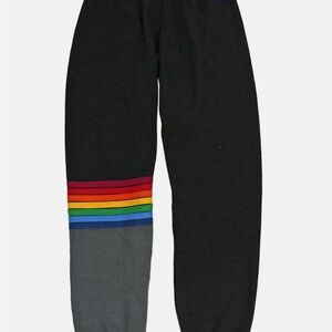 Aviator Nation Rainbow Sweatpants S